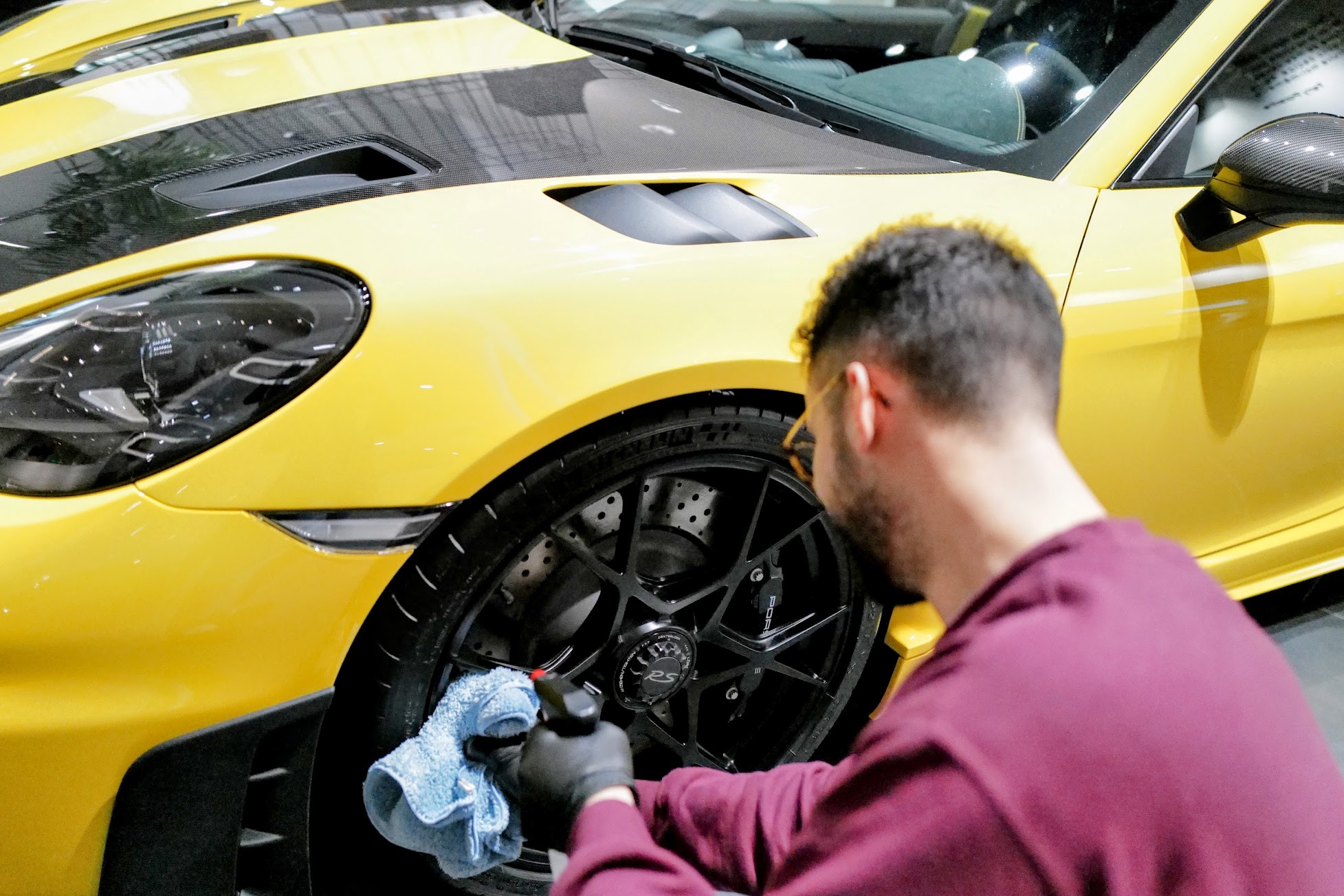 Spécialiste detailing Ferrari à Bordeaux — La Clean Touch, service professionnel à domicile